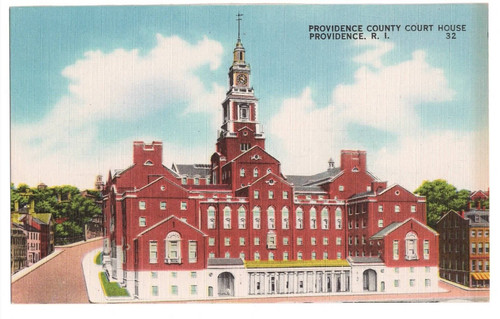 1910s courthouse postcard - 1910s,