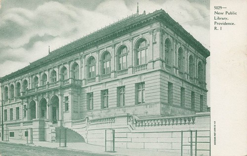 Public library building - library,